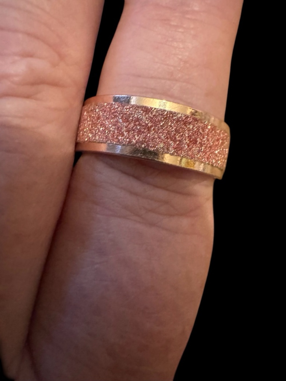 Rose Gold Bangle Set 20pc Stack Rings Plus Size Statement Jewelry - Picture 3 of 5